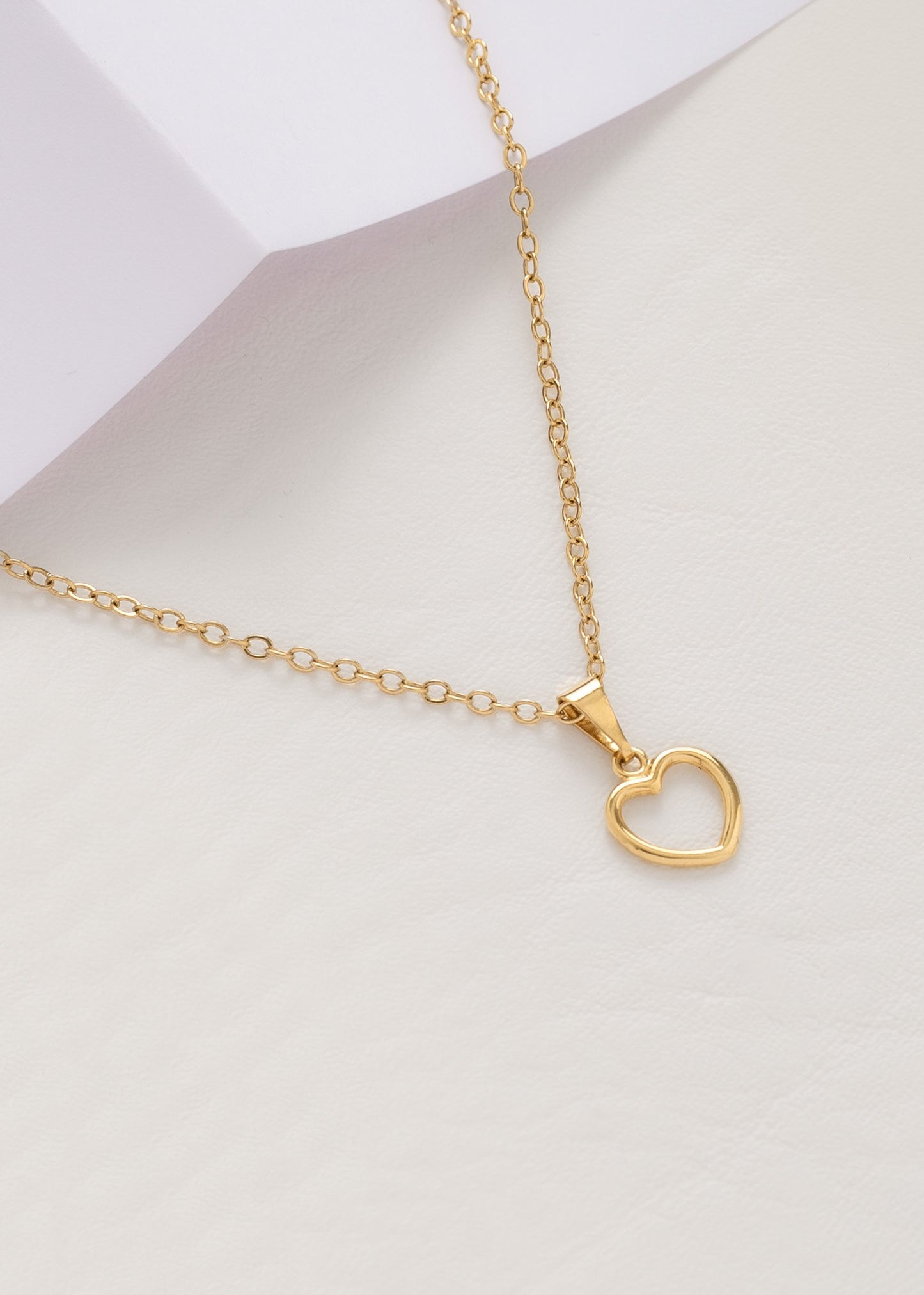Cadena Aros — Eslabones Circulares Oro Laminado 18K | 45 cm