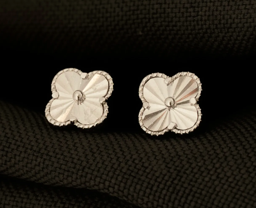 Aretes Y topos Plata italiana