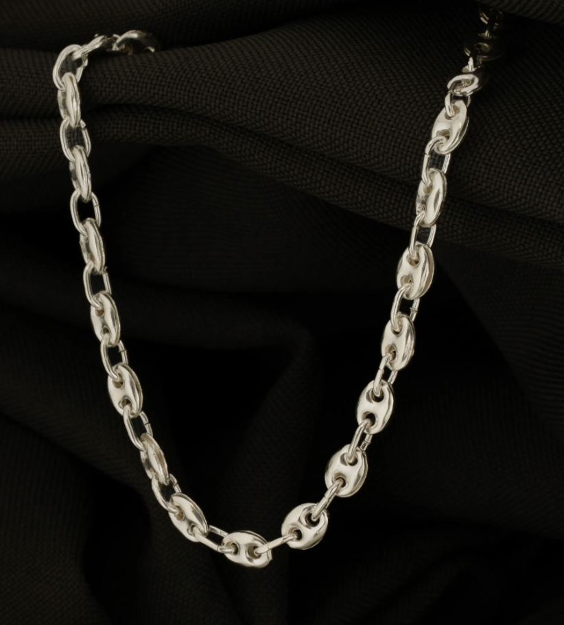 Cadena 65 Cm Plata Italiana
