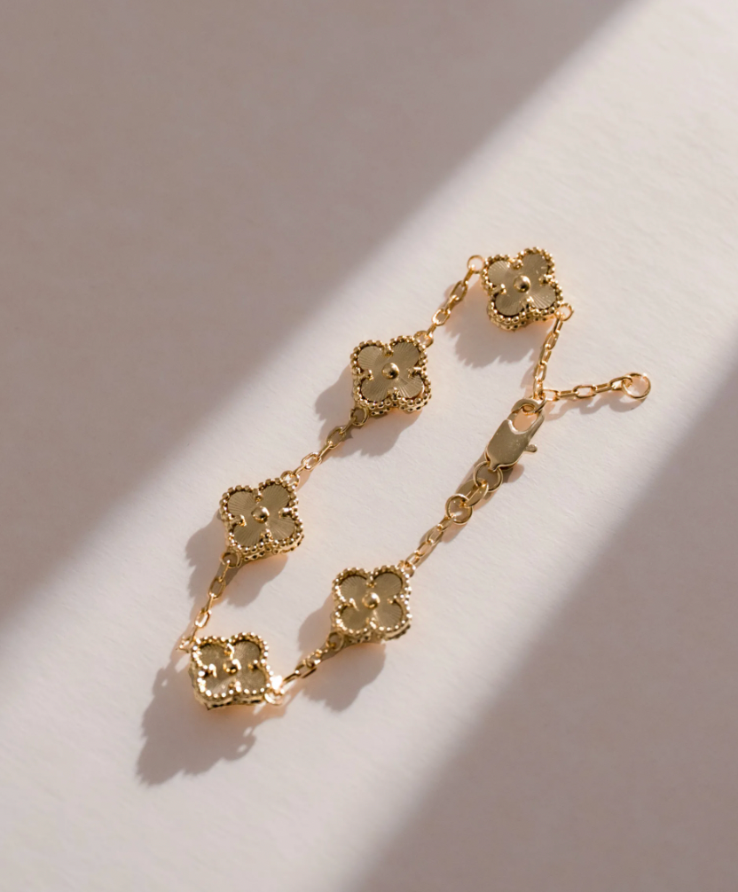 Pulsera Clover Gold 18 CM