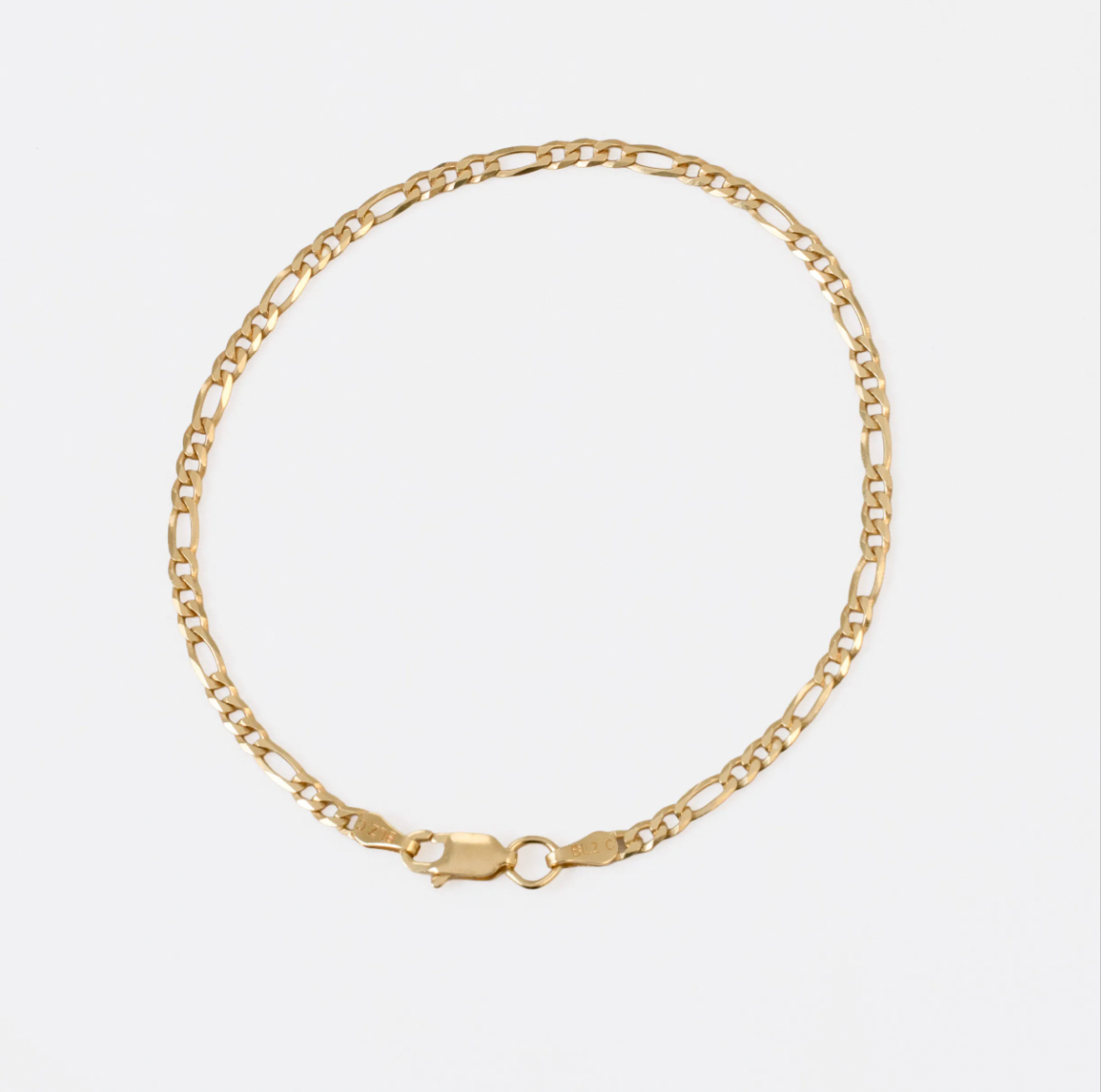 Pulsera Cartier — Eslabones Clásicos Oro Laminado 18K | 19.5 cm