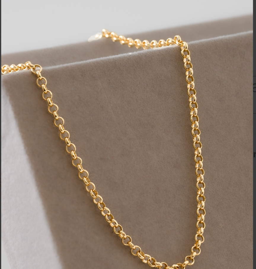 Cadena Aros 3 mm 65 cms