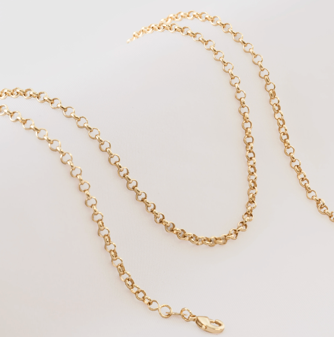 Cadena Aros 3 mm 65 cms