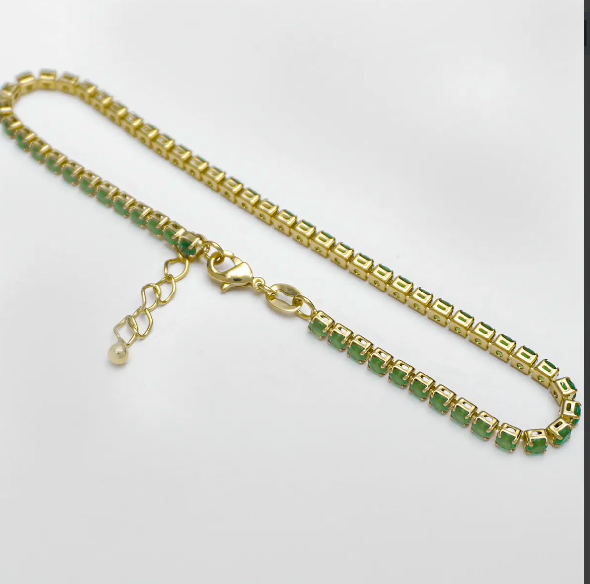 Circonias Verde Unisex 22 Cms + Extensor