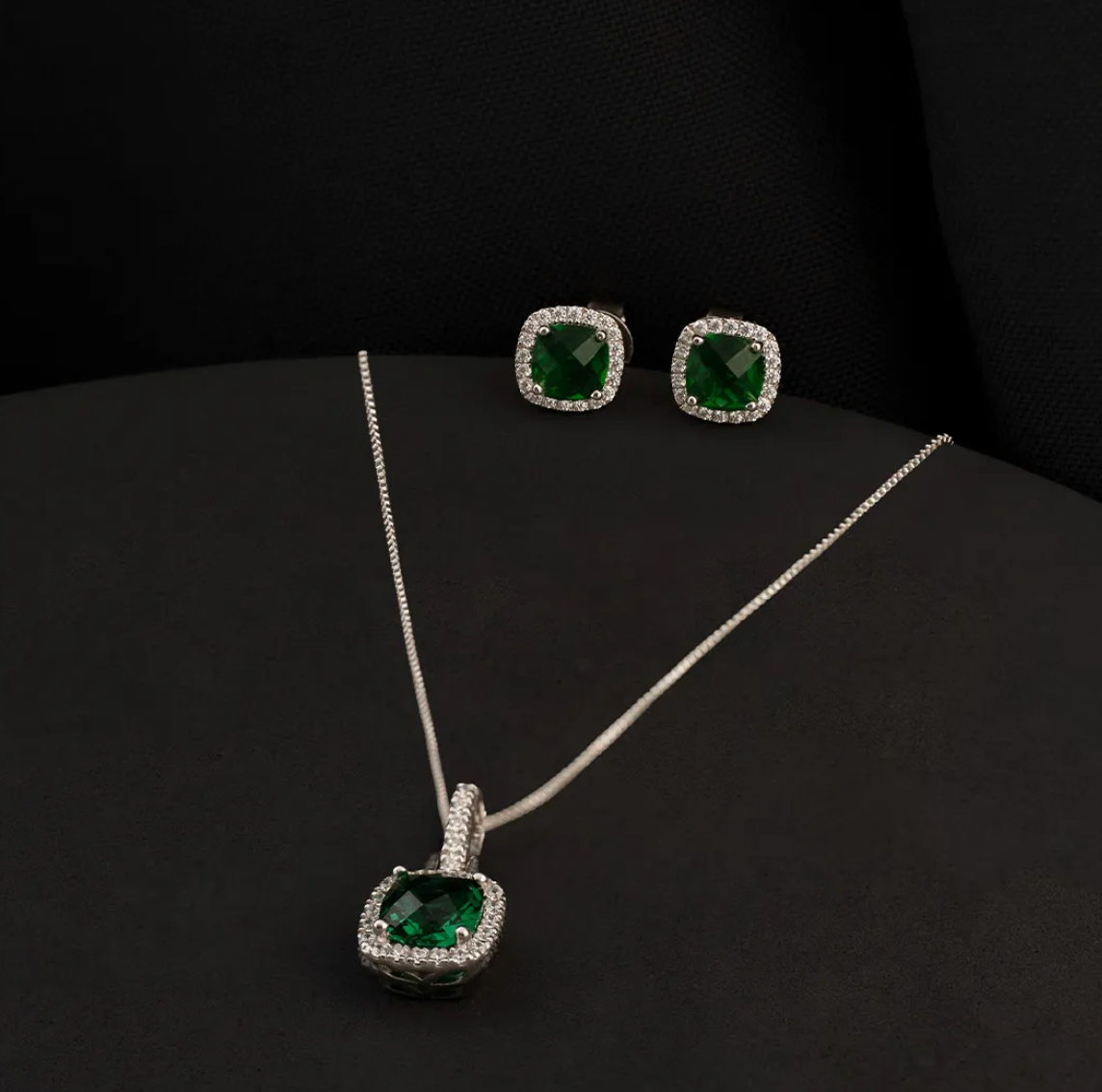 Conjunto Pave Circon