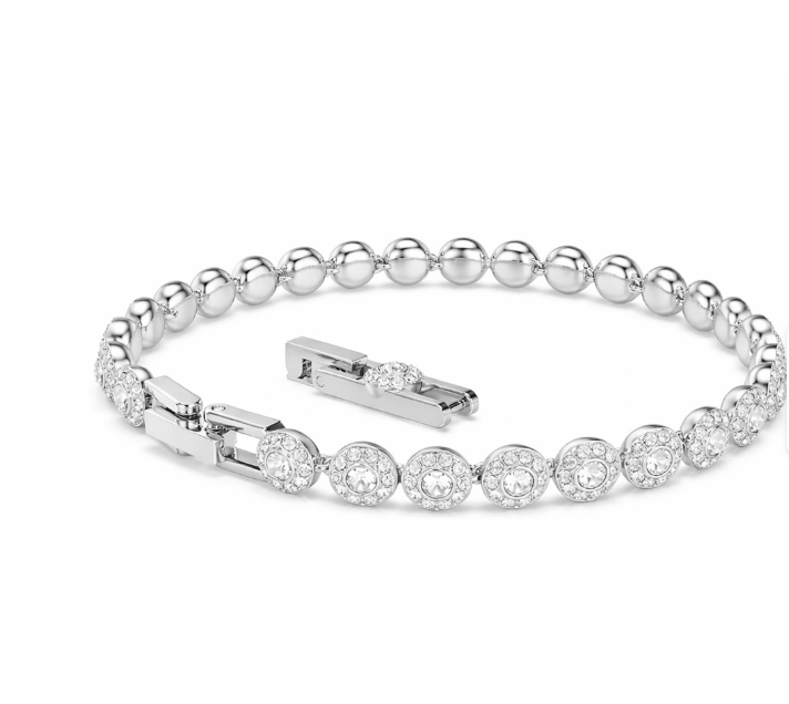 PULSERA ANGELIC PLATEADA CONTRAMARCADA