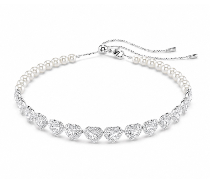 GARGANTILLA ARIANA X SWAROVSKI PERLAS