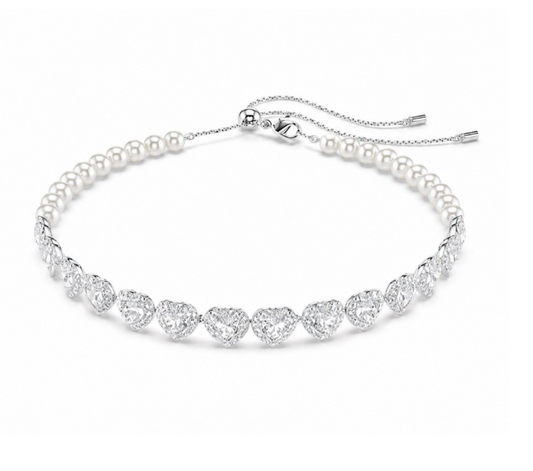 GARGANTILLA ARIANA X SWAROVSKI PERLAS