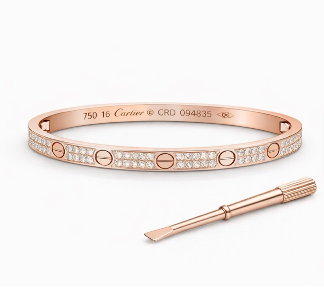 ARO LOVE FULL CIRCONES DELGADO ORO ROSA
