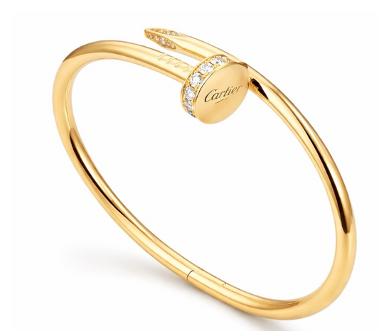 CLAVO CON CIRCONES DORADO