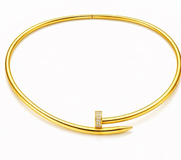 COLLAR CLAVO DORADO