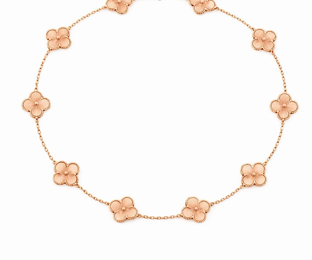 Collar Vnc oro rosa