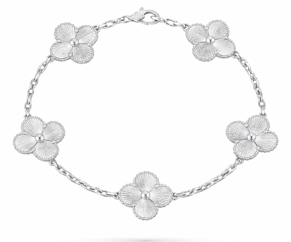 Pulsera Vnc plateada