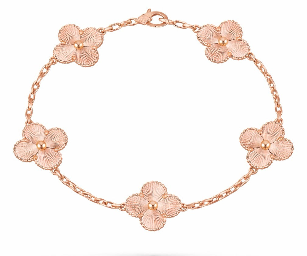Pulsera Vnc oro rosa