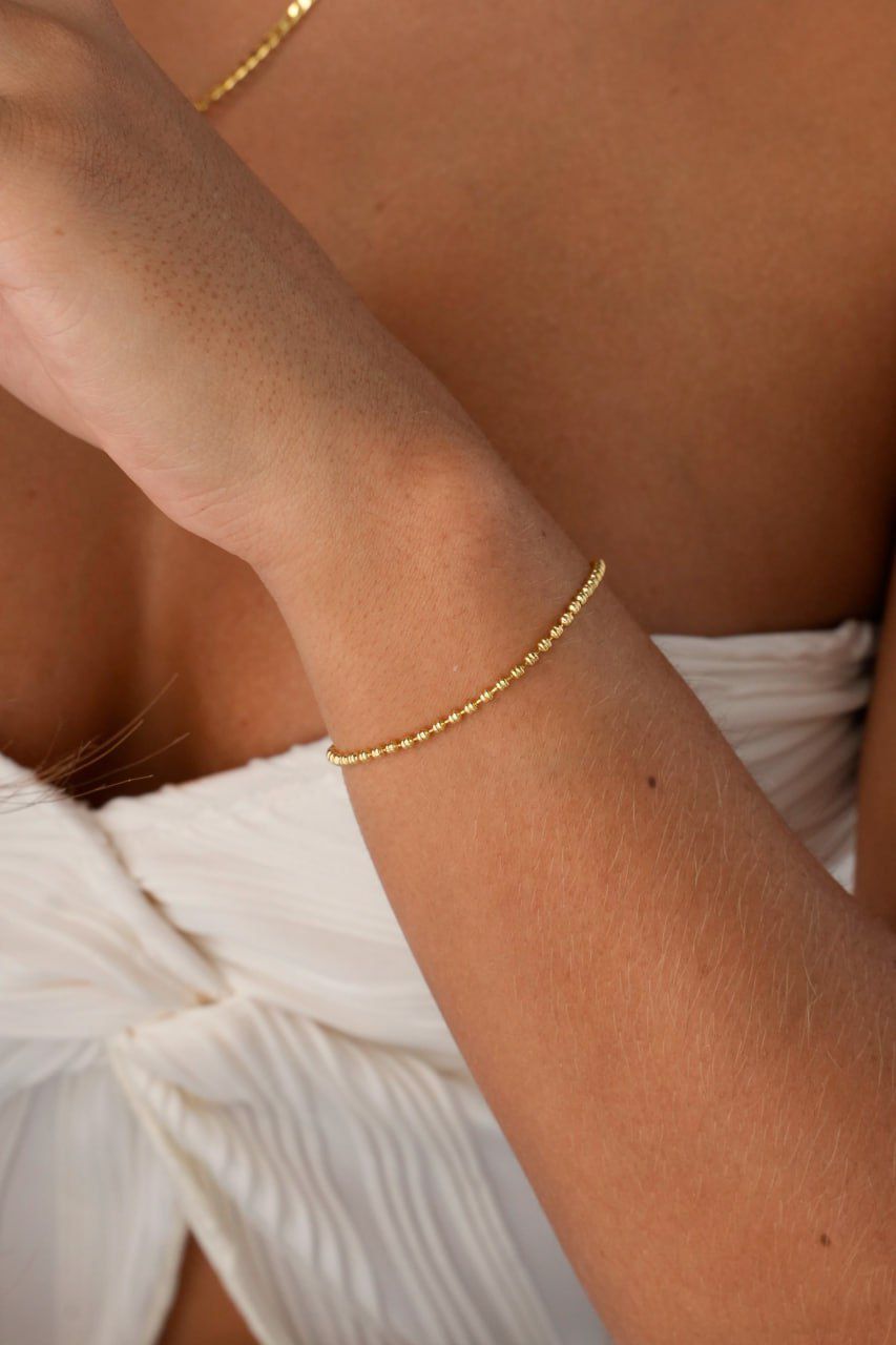 Pulsera Militar — Oro Laminado 18K