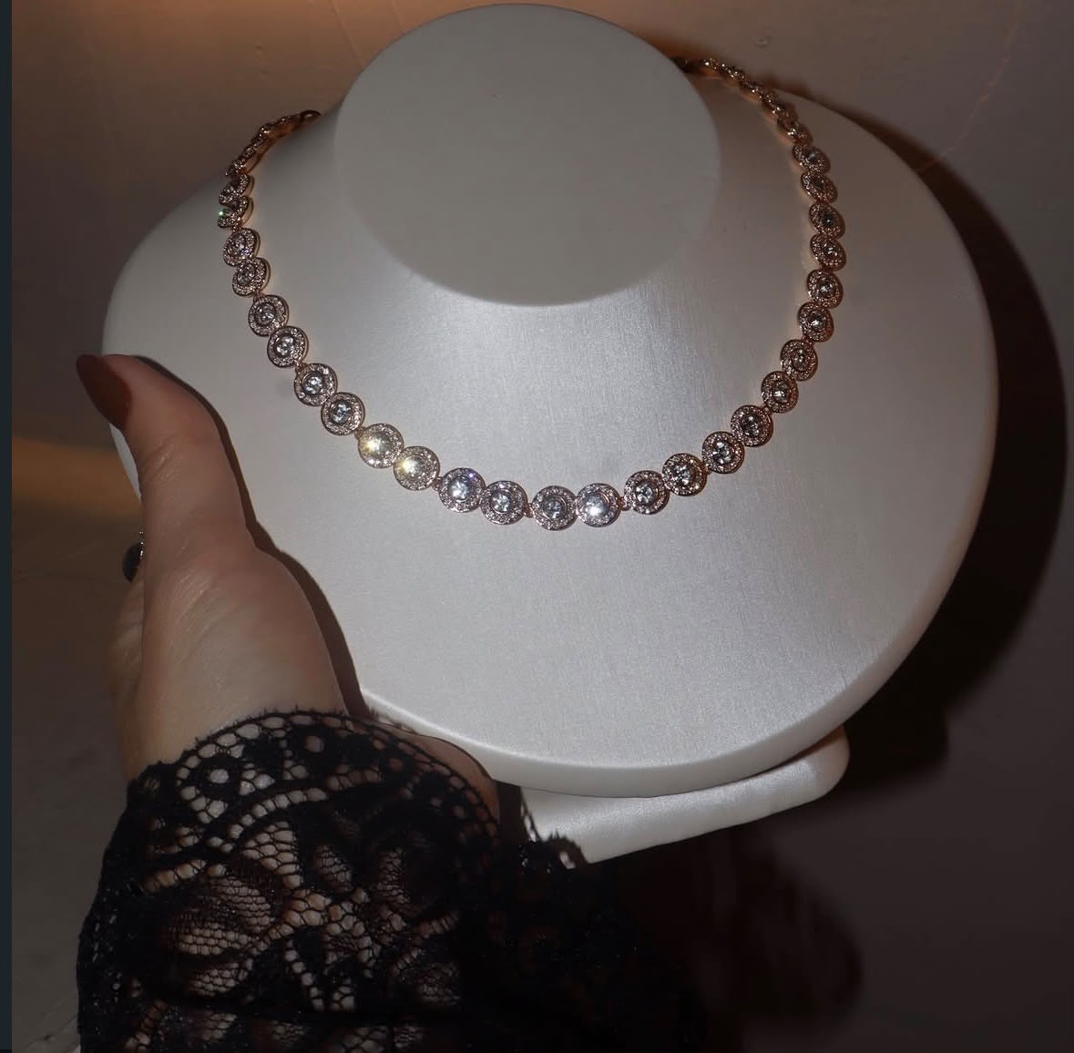 COLLAR ANGELIC PLATEADO CONTRAMARCADO